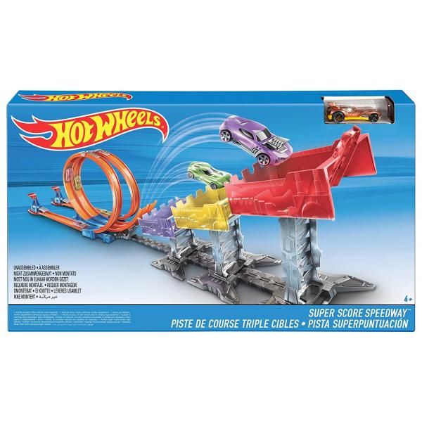 hot wheels super score speedway track set