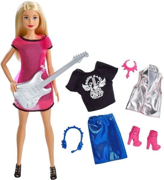 barbie rockstar guitar