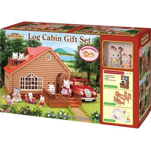 sylvanian families log cabin set