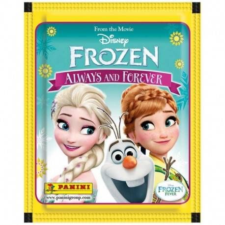 Argentina version 2018 Panini Disney Olaf Frosen Sticker Pack 