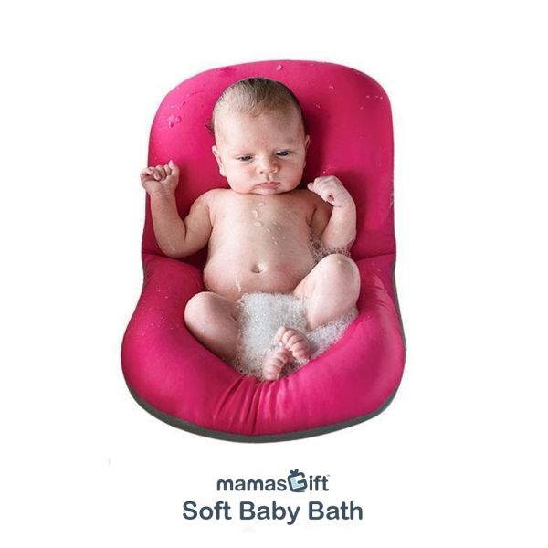 Baby Bath Tub Pillow Pad Lounger Air Cushion Floating Soft Seat Infant Newborn 