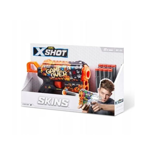 X-Shot Skins Last Stand Dart Blaster - Game Over By ZURU From First Day ...