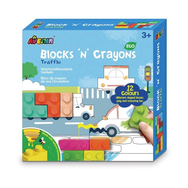 Traffic Blocks 'N' Crayons