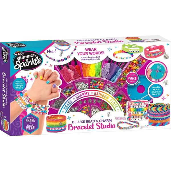 Shimmer ‘n Sparkle 6 in 1 Friendship Bracelet Studio