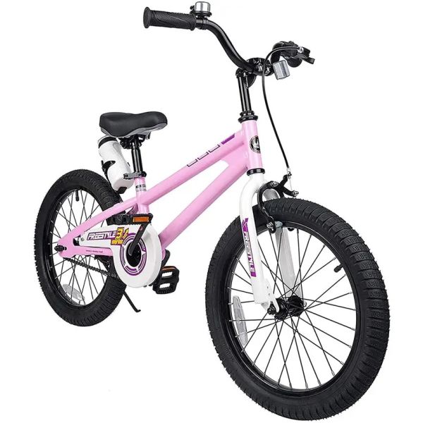 RoyalBaby Kids Bike Boys Girls Freestyle Bicycle 16 Inch pink From