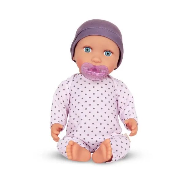 Babi by Battat 14” Baby Doll With Pjs & Lilac Hat Babi From first day ...