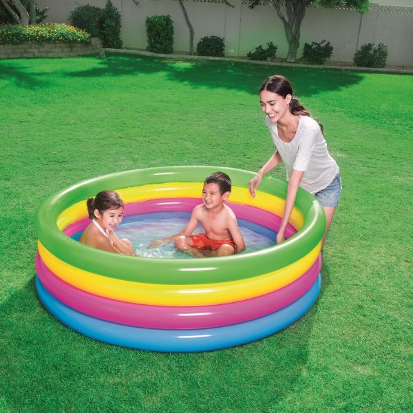 Inflatable store play pool