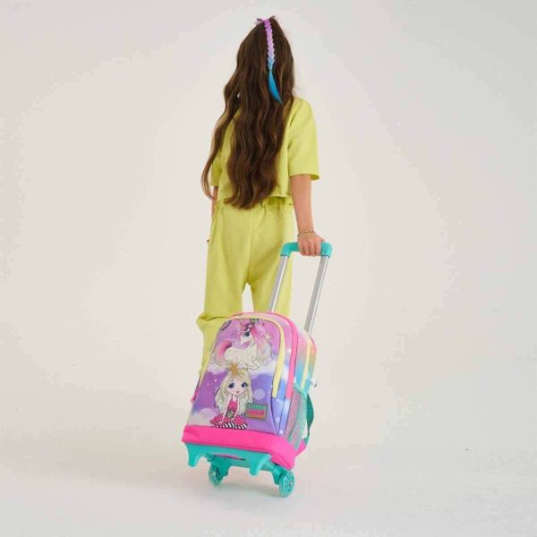Unicorn trolley backpack sale