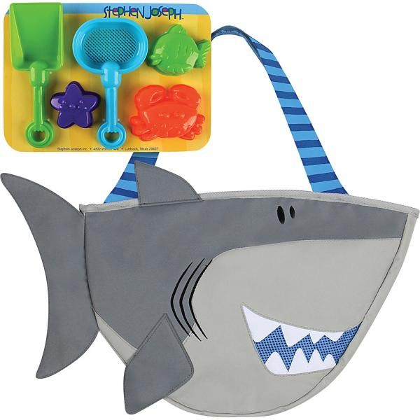 Shark beach bag hot sale