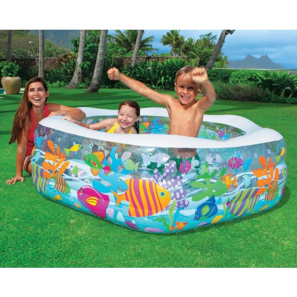 Intex swim center ocean reef inflatable pool on sale