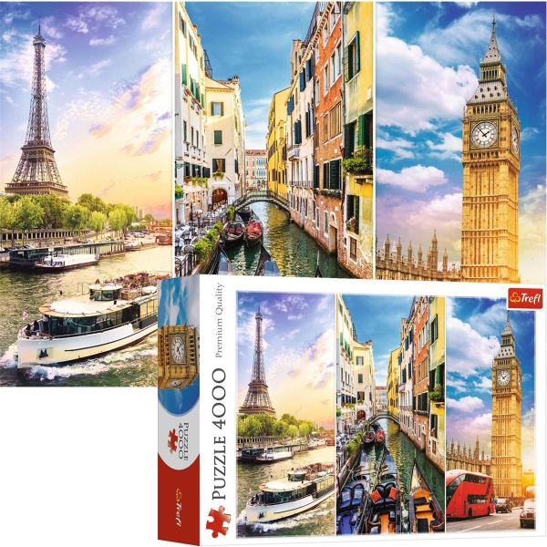 Trip Around Europe Puzzle From first day of motherhood