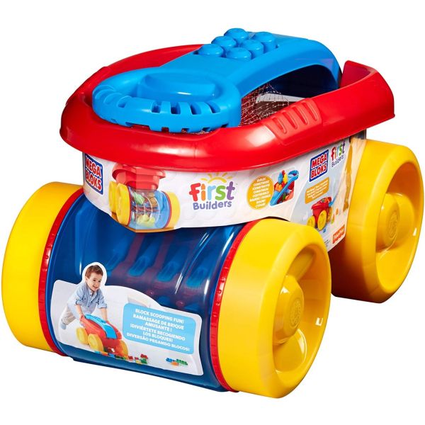 Mega bloks sales block scooping wagon