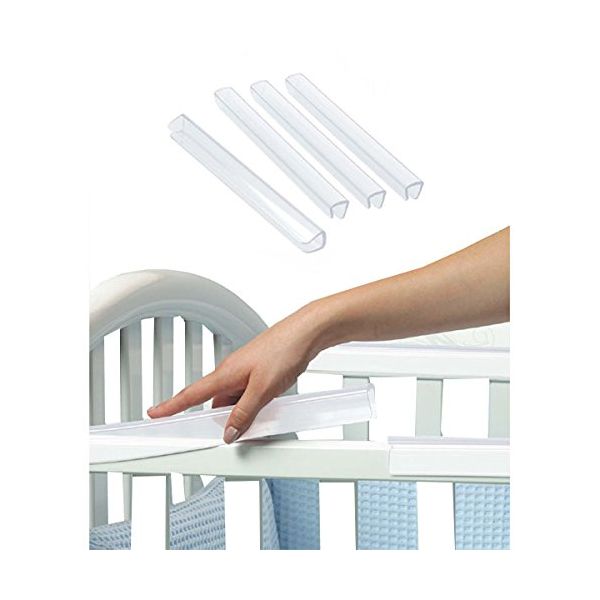 Plastic crib rail protector hotsell