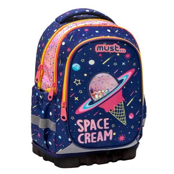 MUST SCHOOL BAG SPACE CREAM 20 LITRES From first day of motherhood