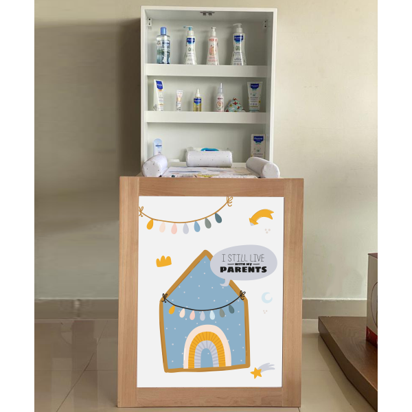 Space saving changing table cheap