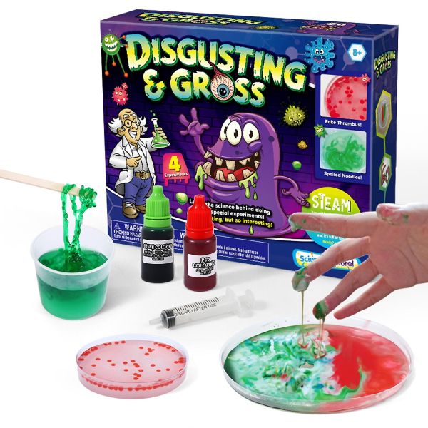 Eduman Science Explore Disgusting Gross Science. From first day