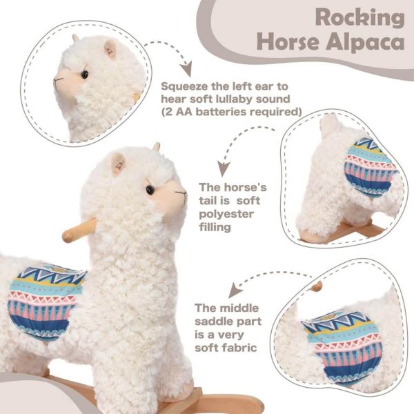 Rocking Horse Llama From first day of motherhood