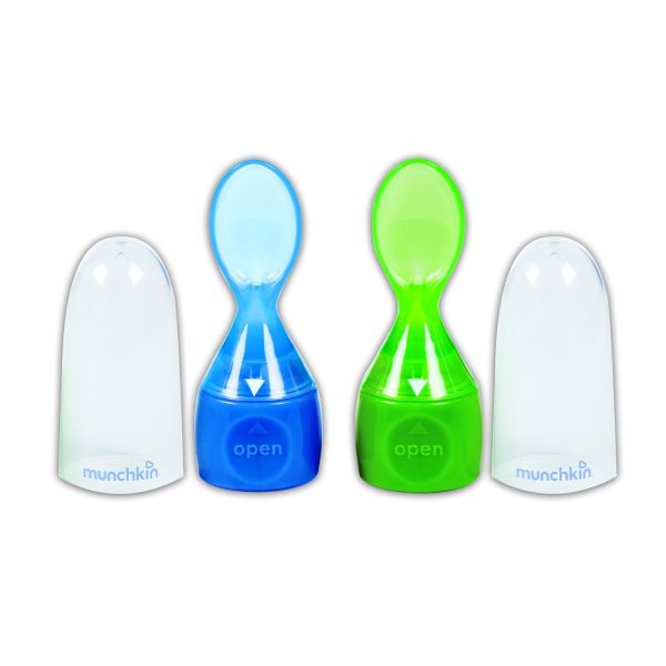 Munchkin food pouch store spoon