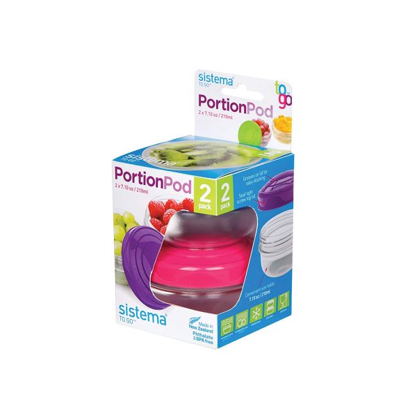 Sistema To Go Portion Pod Assorted 2 Pack