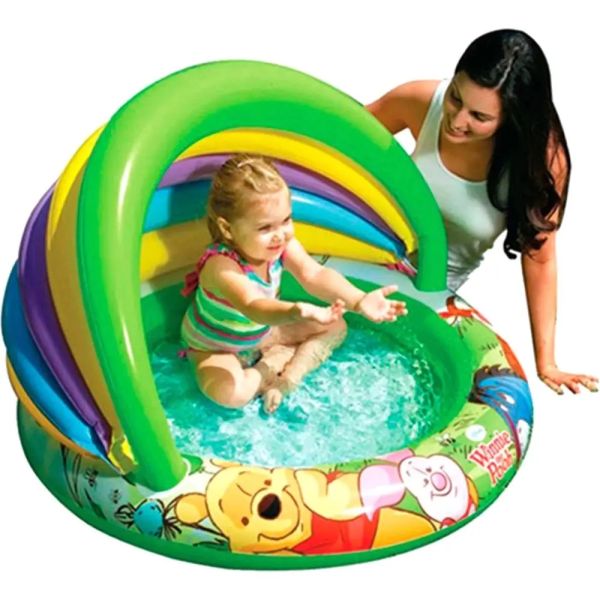 Disney baby pool 57424NP WINNIE THE POOH 102cm × 69cm From first day of ...