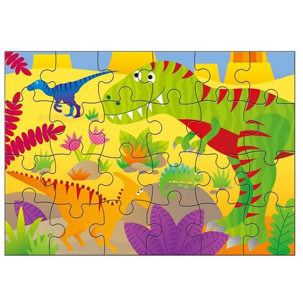 Dinosaurs 4 Puzzles in a Box From first day of motherhood