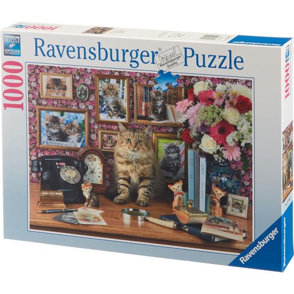 1000 piece hotsell cat jigsaw