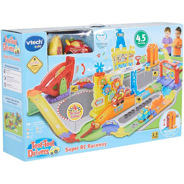 Vtech toot hot sale toot rc raceway