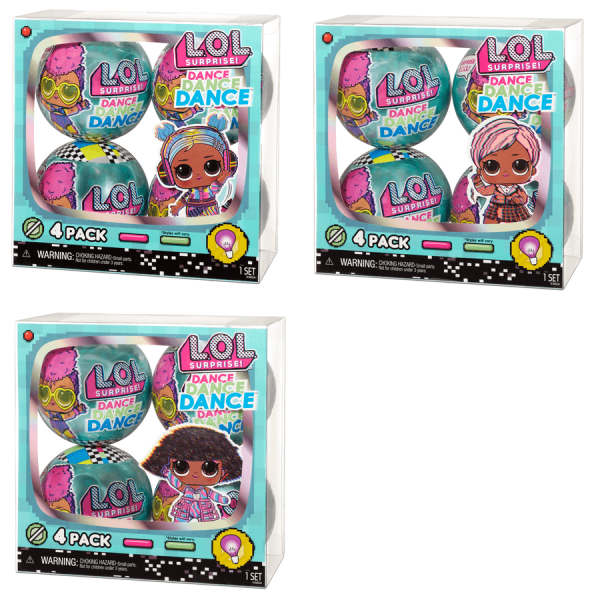 Dance Doll 4 Pack From first day of motherhood