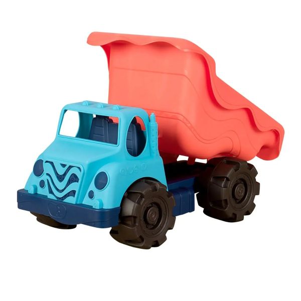 B. toys Colossal Cruiser Sand Ahoy 20 Truck and Medium Bucket Tomato From first day of motherhood