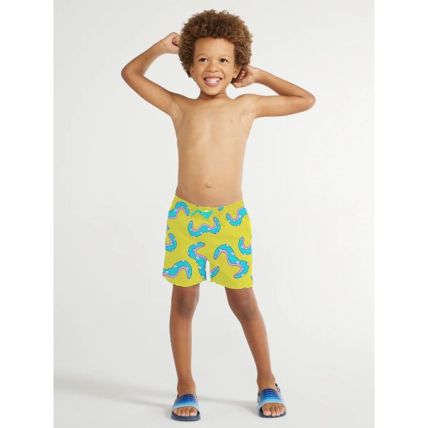 Boys yellow swim shorts hotsell