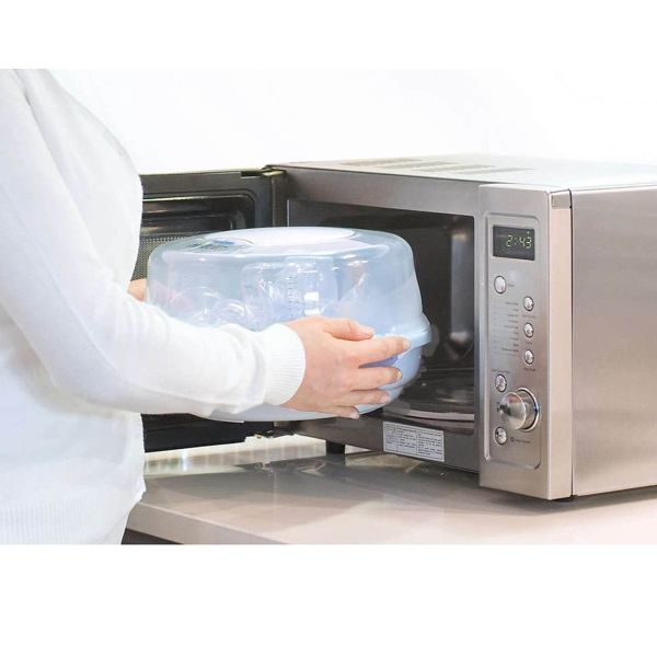 Avent best sale bottles microwave