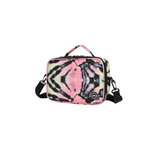 Black and pink lunch bag cheap