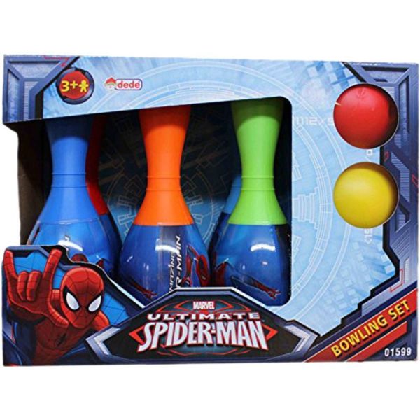 Spiderman store bowling set