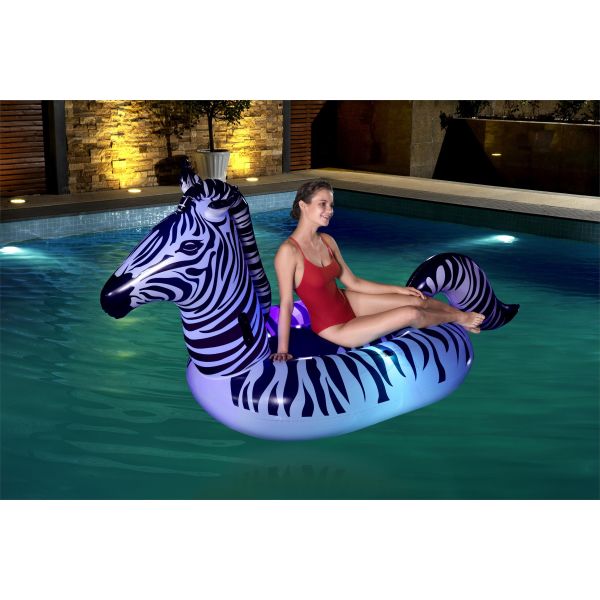 Zebra best sale pool float