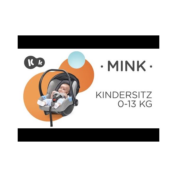 KINDERKRAFT - Coque 0+ Mink Gris