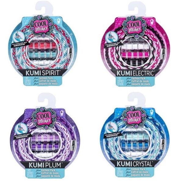 Cool Maker Kumi Fashion Pack, Makes Up to 12 Bracelets The KumiKreator Ages 8