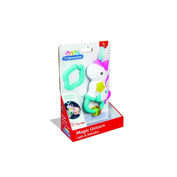 Unicorn baby rattle sales