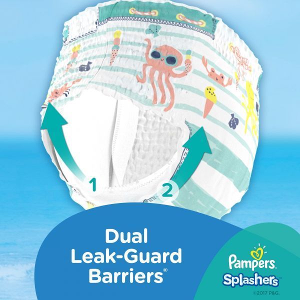 Pampers splashers size 2 sale
