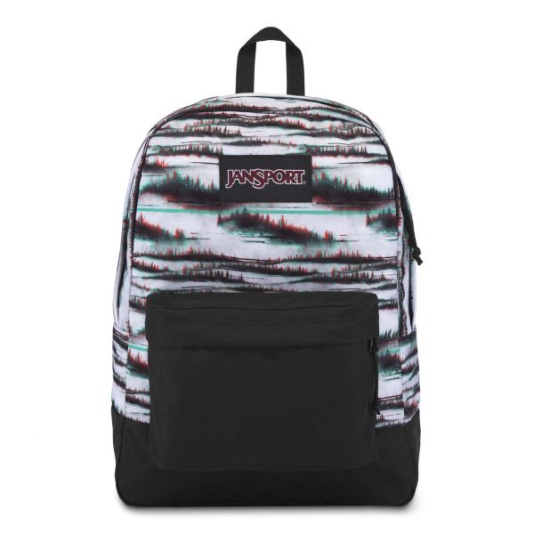 Jansport black clearance label superbreak backpack