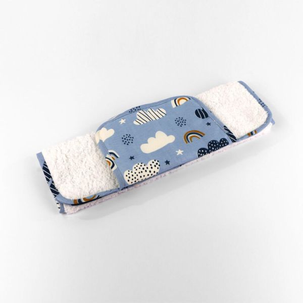 Blue Clouds Changing Mat From first day of motherhood