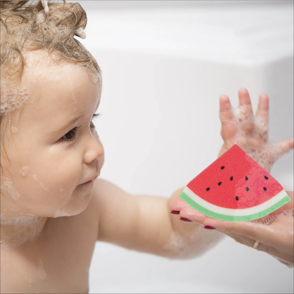 Safety first bath outlet sponge