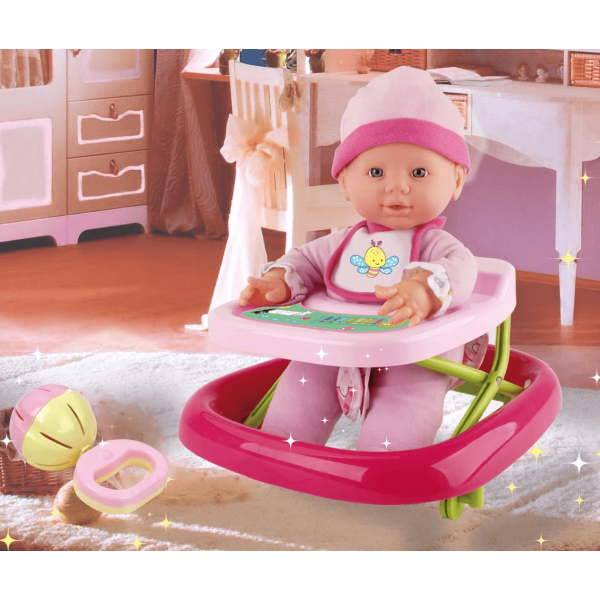 Baby walker for dolls clearance