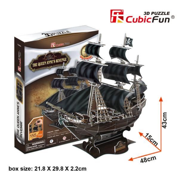 Queen anne's revenge 3d sales puzzle