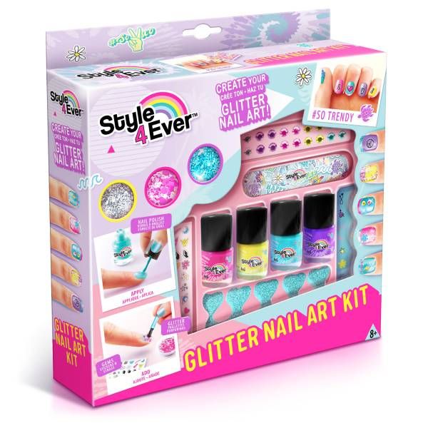 Glitter Nail Art Kit From first day of motherhood