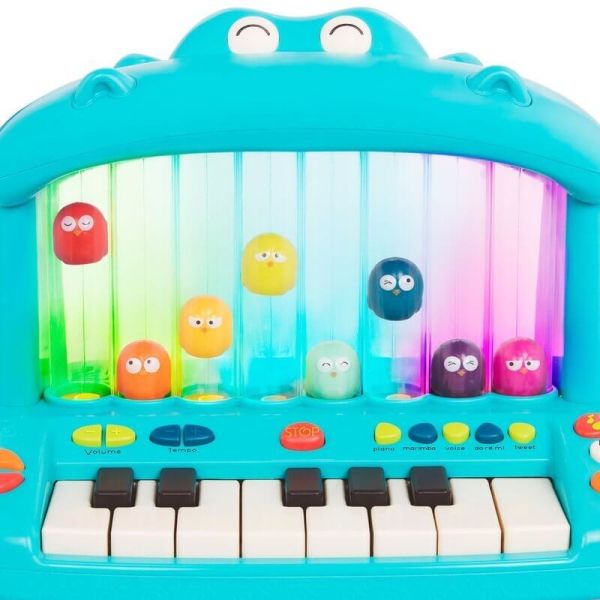 Land Of B.™ Hippo Pop Play Piano From first day of motherhood