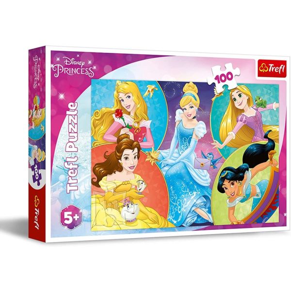 Disney Princess - Puzzle - Meet Sweet Princesses (100 pcs) From first ...