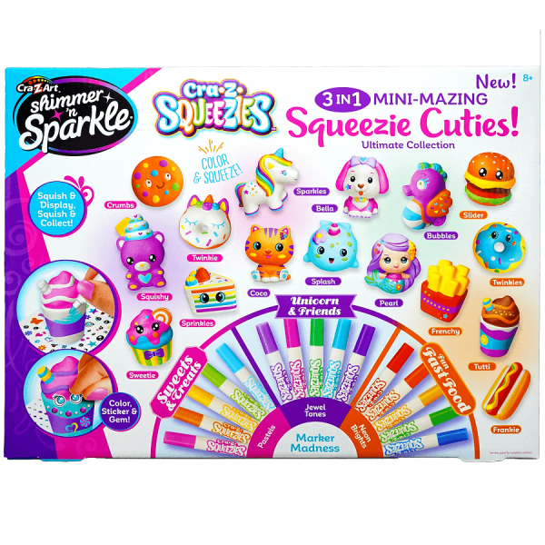 Shimmer N Sparkle 3in1 Mini Mazing Squeezy Cuties SNS-17356 From 