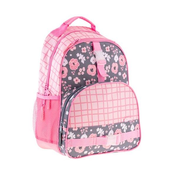 Stephen Joseph All Over Print Charcoal Flower Backpack From first day ...