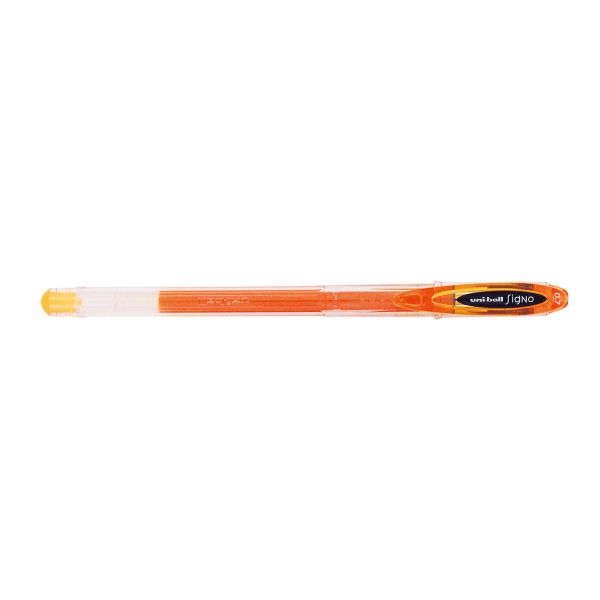 Orange gel store pen