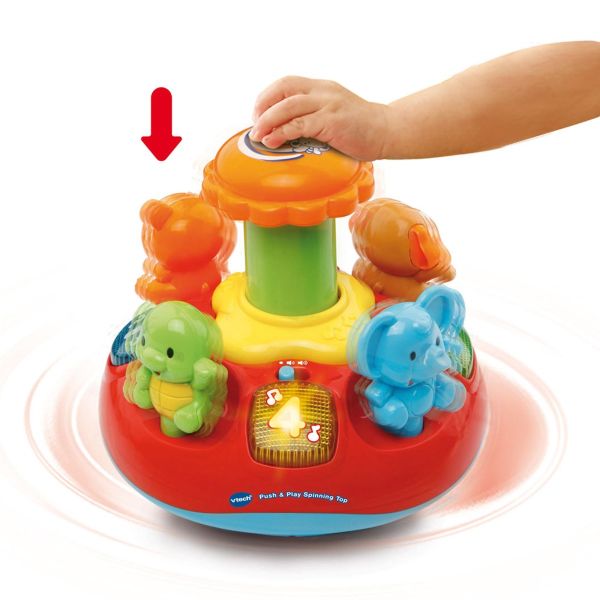 Push & Play Spinning Toy From first day of motherhood